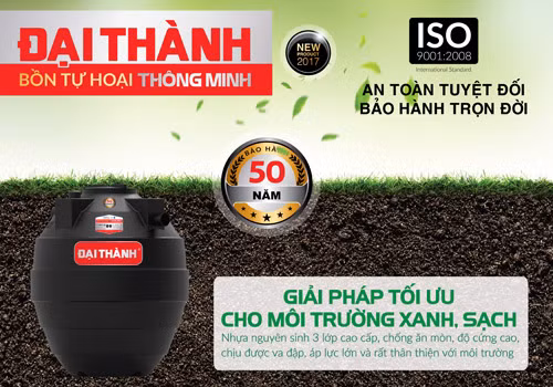 Chính thức ra mắt bồn tự hoại Đại Thành với tính năng ưu việt ảnh 2