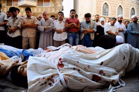 Syria cáo buộc quân nổi dậy sát hại 123 thường dân ảnh 1