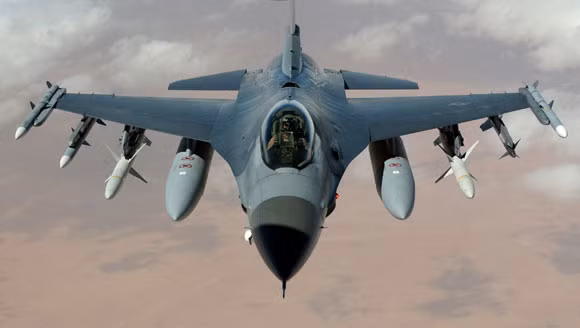 Máy bay chiến đấu F-16 diễn tập chung Israel - Mỹ ảnh 1