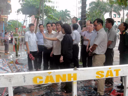 Tiệm vàng cháy kinh hoàng giữa đêm, 5 người chết ảnh 3