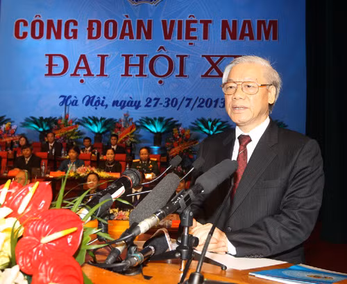 Khai mạc Đại hội XI Công đoàn Việt Nam ảnh 1