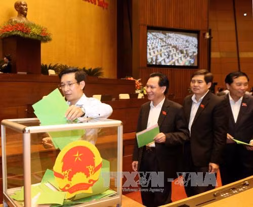 Ông Đỗ Bá Tỵ, Phùng Quốc Hiển trúng cử Phó Chủ tịch Quốc hội ảnh 1