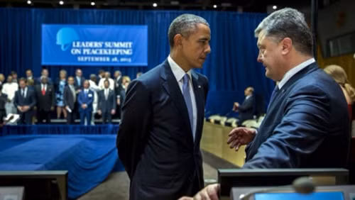 Ông Poroshenko bị nghi chưa hội kiến Tổng thống Obama ảnh 1