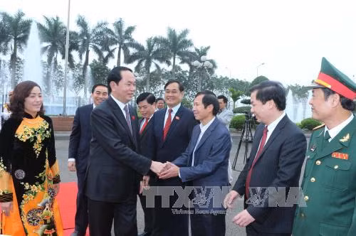Chủ tịch nước thăm, làm việc tại Ninh Bình ảnh 2