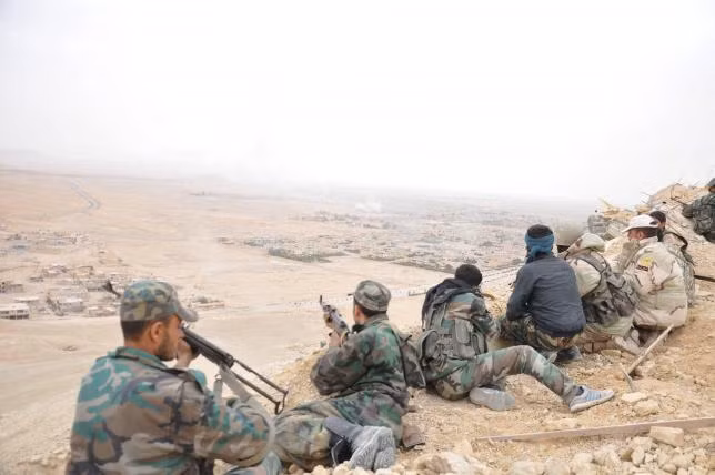 Quân đội Syria phá hủy cơ sở chỉ huy IS ảnh 1