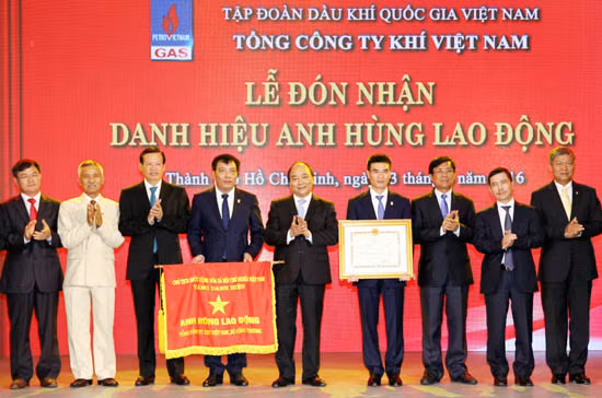 PV GAS đón nhận danh hiệu Anh hùng Lao động ảnh 1