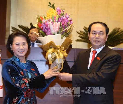 Lãnh đạo các nước chúc mừng Chủ tịch nước Trần Đại Quang ảnh 1