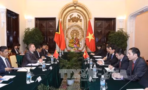 Bộ trưởng Ngoại giao và Hợp tác Timor Leste thăm Việt Nam ảnh 1