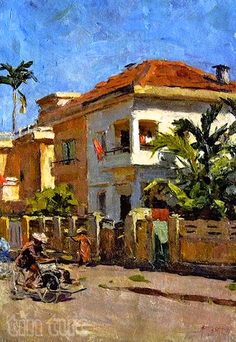 Triển lãm tranh về Việt Nam của Họa sĩ Công huân Liên xô tại St. Petersburg ảnh 2