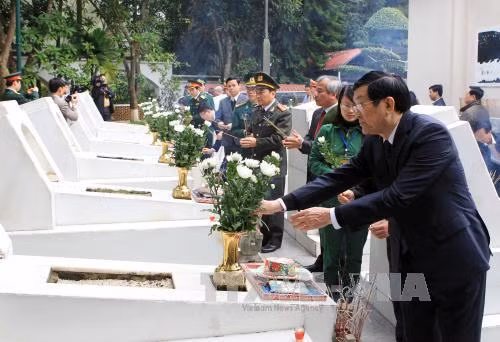 Chủ tịch nước thăm và chúc Tết tại tỉnh Hà Tĩnh ảnh 2