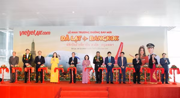 Vietjet khai trương đường bay Đà Lạt (Việt Nam) - Bangkok (Thái Lan) ảnh 1