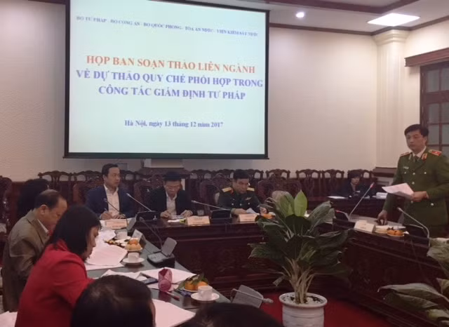 Năm bộ ngành xây dựng quy chế phối hợp trong công tác giám định tư pháp ảnh 1