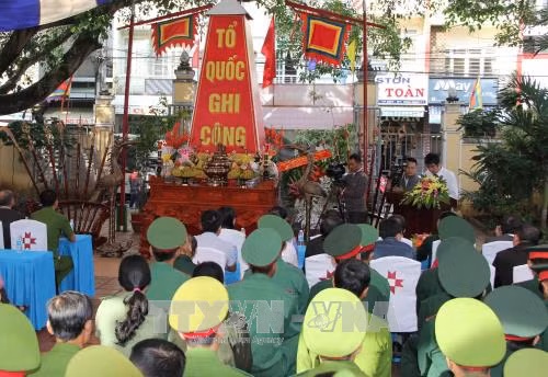 Tưởng niệm các chiến sỹ Nam tiến và đồng bào Lạc Giao tử nạn năm Ất Dậu ảnh 1
