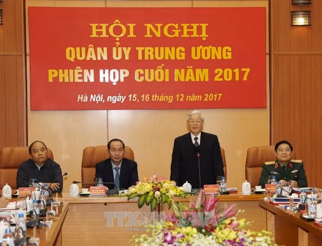Tổng Bí thư: Quân đội không được để bị động, bất ngờ trong mọi tình huống ảnh 1