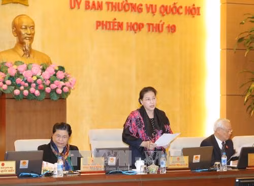 Khai mạc Phiên họp thứ 19 của Ủy ban Thường vụ Quốc hội ảnh 1