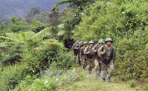Màu áo xanh Biên phòng nơi 'cổng trời' vùng biên ảnh 2