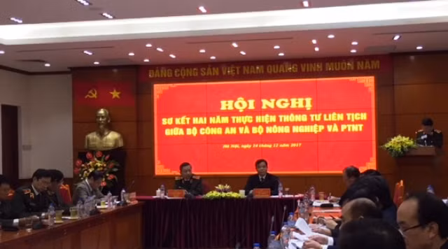 Liên ngành Công an và Nông nghiệp hợp tác phòng chống tội phạm ảnh 1