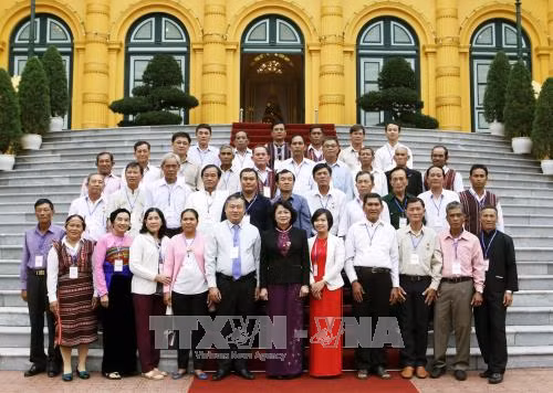 Phó Chủ tịch nước gặp mặt đoàn đại biểu người có uy tín tỉnh Bà Rịa - Vũng Tàu ảnh 1