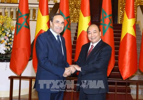 Thủ tướng Nguyễn Xuân Phúc tiếp Chủ tịch Hạ viện Maroc ảnh 1