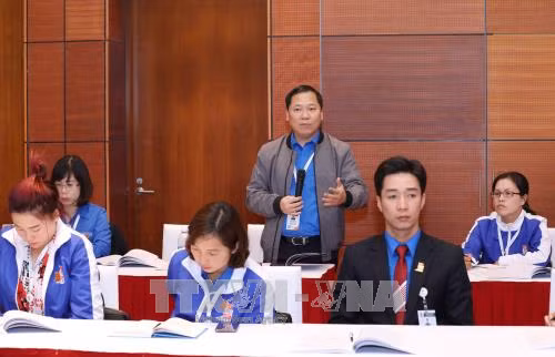 Đại hội Đoàn toàn quốc lần thứ XI: Các đại biểu thảo luận tại 20 tổ ảnh 1