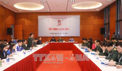 Đại hội Đoàn toàn quốc lần thứ XI: Các đại biểu thảo luận tại 20 tổ ảnh 2