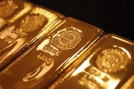 Giá vàng 'ăn theo' đồng euro mạnh ảnh 1
