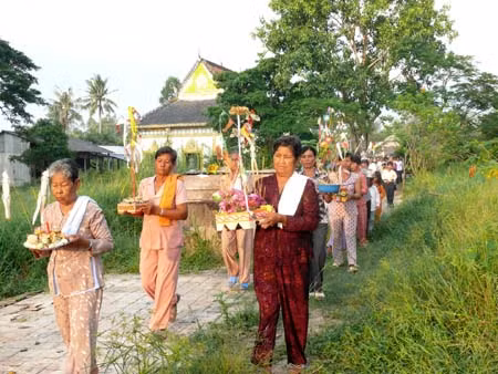 Độc đáo lễ Sene Đônta của người Khmer Nam bộ ảnh 1