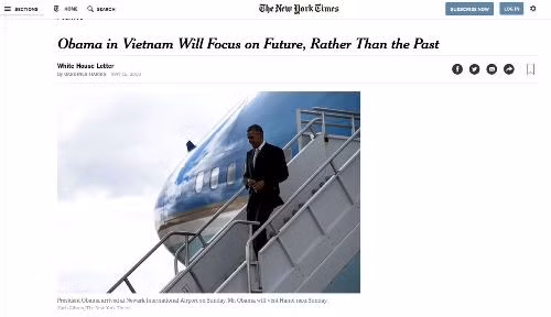 "Tại Việt Nam, ông Obama sẽ tập trung vào tương lai, thay vì quá khứ" ảnh 1