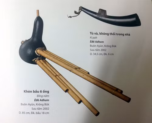 “Khèn bầu 6 ống” của người Ê Đê ảnh 2