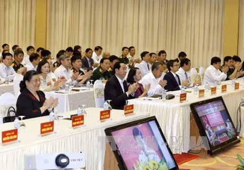 Tổng kết trực tuyến từ 63 đầu cầu về 5 năm thực hiện Chỉ thị 03 ảnh 1
