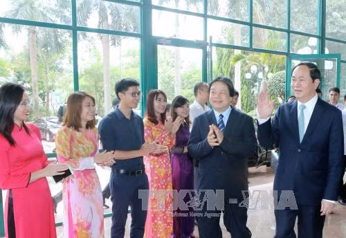 Chủ tịch nước đề nghị giới khoa học đóng góp nhiều hơn cho đất nước ảnh 1
