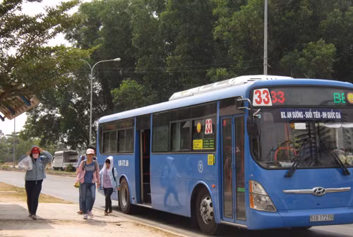 Bảo vệ môi trường bằng xe buýt chạy nhiên liệu khí ảnh 1