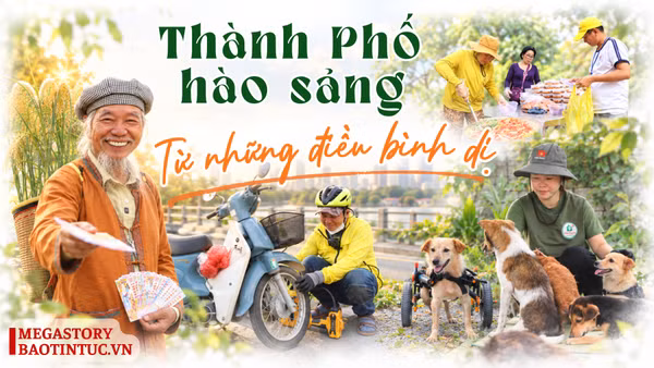 Những điều bình dị tạo nên thành phố hào sảng