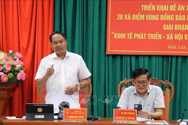 Ưu tiên nguồn lực, phát triển 20 xã điểm vùng đồng bào DTTS tỉnh Đắk Lắk