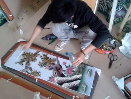 Đặc sắc tranh đá quý Lục Yên ảnh 5