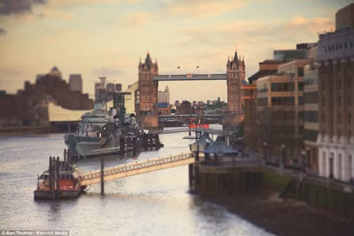 New York, London, Paris như thành phố đồ chơi ảnh 1