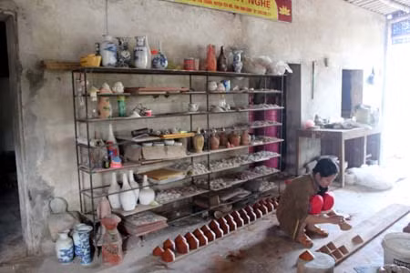Sống lại làng gốm cổ Bồ Bát ảnh 1