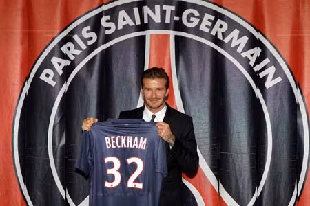Beckham đá... không công cho PSG ảnh 1