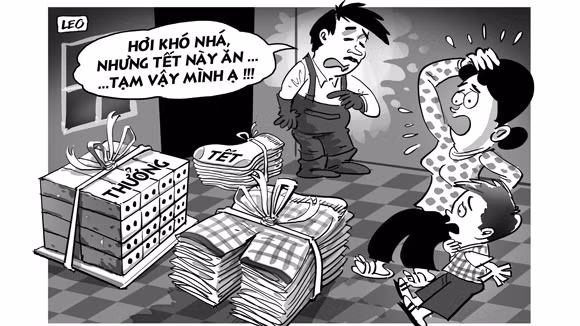 Bi hài thưởng Tết 70 chiếc quần đùi ảnh 1