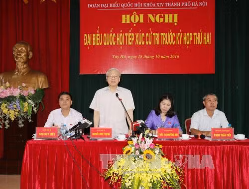 Tổng Bí thư: Cán bộ phải gương mẫu, nói đi đôi với làm ảnh 2