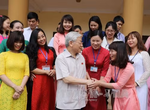 Tổng Bí thư: Cán bộ phải gương mẫu, nói đi đôi với làm ảnh 1