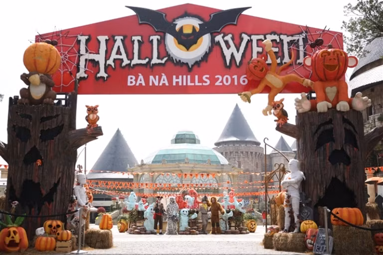 Halloween Bà Nà Hills 2016 ấn tượng với “Lễ hội huyền bí” ảnh 1