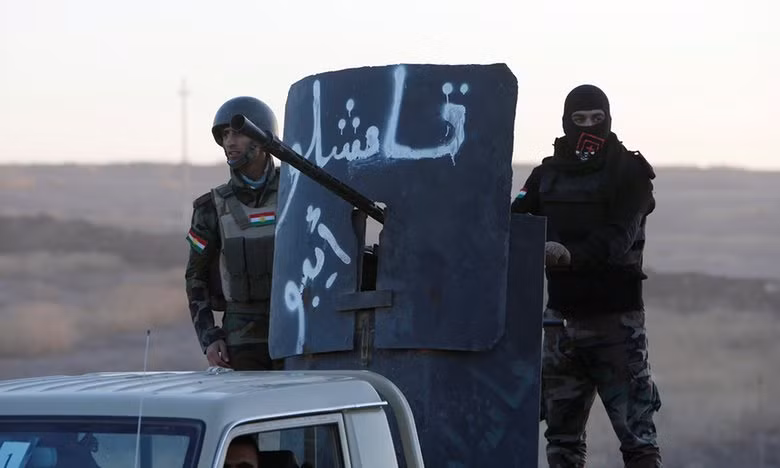 Video súng pháo dội bão lửa mở đường tấn công Mosul ảnh 2