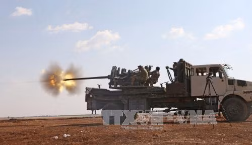 Tổng thống Nga kêu gọi Pháp nỗ lực giải quyết khủng hoảng Syria ảnh 1