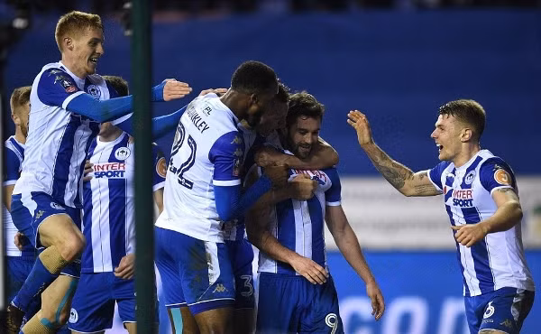 Xem clip đội hạng nhì Wigan 'hất văng' Man City khỏi Cúp FA ảnh 2