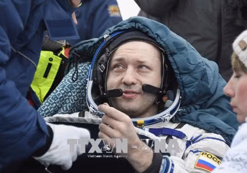 Nhóm phi hành gia của Mỹ và Nga trở về từ Trạm ISS ảnh 4