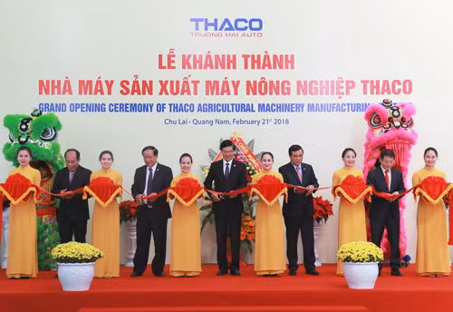 Thaco khánh thành nhà máy sản xuất máy nông nghiệp ảnh 1