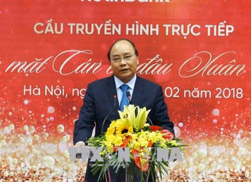 Thủ tướng chúc Tết ngân hàng nhân dịp Xuân mới ảnh 1