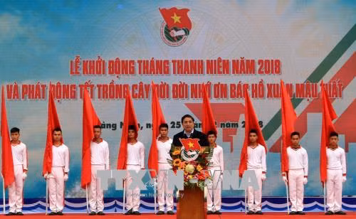 Khởi động Tháng Thanh niên và phát động Tết trồng cây Xuân Mậu Tuất 2018 ảnh 1