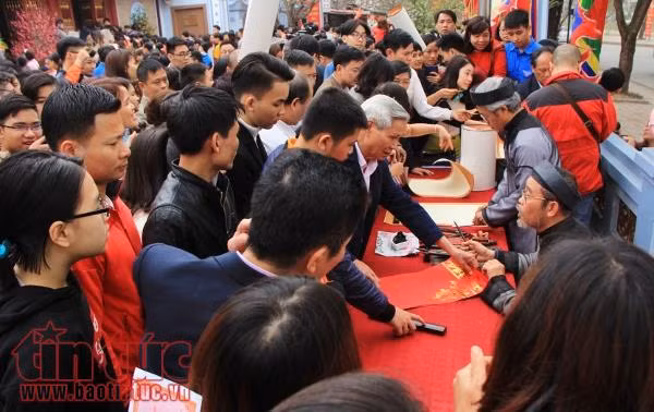 Tôn vinh chữ ‘Học’ tại Lễ Khai bút đầu Xuân Mậu Tuất 2018 ảnh 11